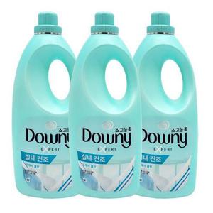 [다우니]섬유유연제 초고농축 실내건조 프레시클린 2L x 3개