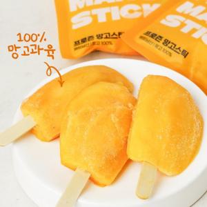 [25년 수확 햇망고] 프로즌 망고스틱 50g X 40개