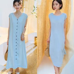 [비니브] 백리스 가디건 투웨이 원피스