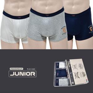 [XBI7II37]부드럽고 삼각팬티 상쾌한 순면스판 주니어