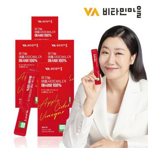 비타민마을 유기농 애플사이다비니거 애사비 100% 4박스 총56포