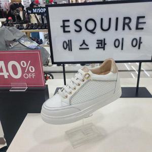 [에스콰이아][에스콰이어] 모다아울렛 여성  데일리 키높이 스니커즈 PFDFHZ767