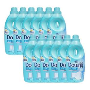 [다우니]다우니 초고농축 섬유유연제 실내건조 프레시 클린 1L x12