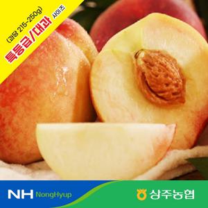 [상주농협][특등급/大사이즈] 아삭이 백도 복숭아 5kg(2.5kg x 2박스)