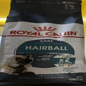 로얄캐닌 캣 헤어볼 케어 고양이 반려묘 사료 2kg (WA6B07B)