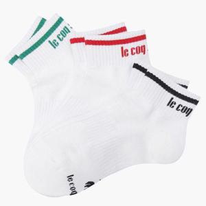 [르꼬끄 스포르티브]르꼬끄 공용 3PACK 로우 삭스 양말 세트 QP223ASC42