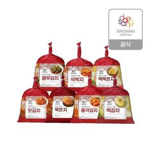 [강경종가집젓갈]종가 별미김치900g(맛/석박지/열무/총각/백묵은지/묵은지/백) 7종 택 2개_17982640_634523
