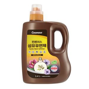 컨센서스 표준형 섬유유연제 화이트머스크 3.4L