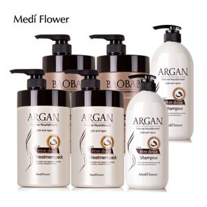 ★세트구성★ 메디플라워 에트투스 헤어팩 1000mlx2개+아르간 샴푸 1000ml