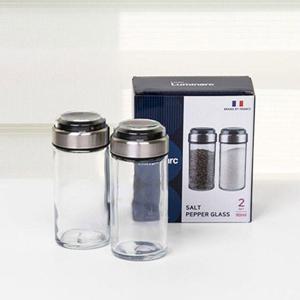 루미낙 원형 미니 양념통(투명) 90ml 2P 세트 양념병