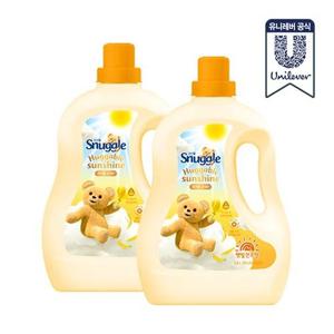 스너글 섬유유연제 햇빛건조 허거블 선샤인 1.8L 2개