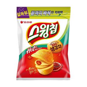 오리온 스윙칩 볶음고추장맛 대용량 244g X 6봉