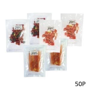 강아지 빙고 간식 24g 50P 반려견 노즈워크 육포 져키 (WD52A02)