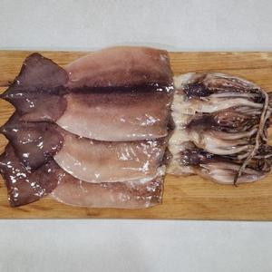정품 반건조 오징어 피데기 오징어 왕특대 5미 1kg 내외