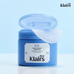 클레어스 EGF 블루 진정 토너 패드 60매