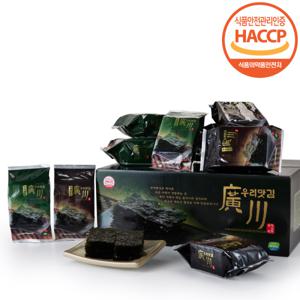[광천김] 광천 우리 파래식탁김 30봉 선물세트(12g x 30봉)