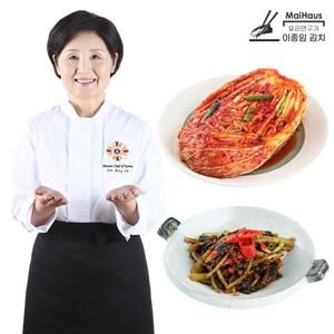 요리연구가 이종임 포기김치 5kg+열무김치 3kg