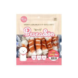 프리시즌 딩고껌 강아지간식 4.5 연어 10p