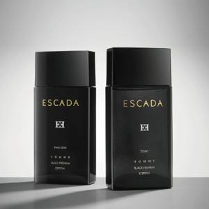 에스까다 옴므 블랙 프리미엄 에디션 2종 세트 / 남성 기초화장품 세트