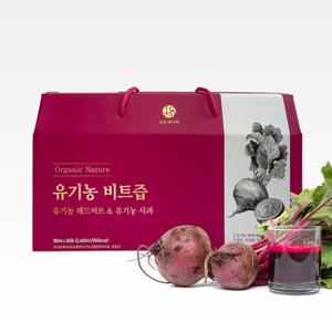 일등자연 유기농 비트사과즙 비트즙 1박스 30포
