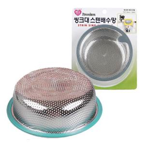 하니 씽크대 배수망 스텐레스 배수거름망 대 배 (W8E25EA)