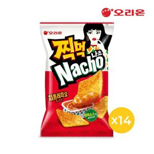 [오리온] 찍먹 나쵸 치폴레마요소스(84g) x 14개