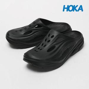호카 슬리퍼 오라 리커버리 뮬 블랙 1147951-BBLC