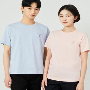 [게스][ON] 유니 레귤러핏 카멜레온 로고 반팔티 NP2KE404