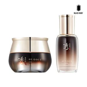수려한 자우 럭셔리 진 크림 50ml + 앰플 35ml