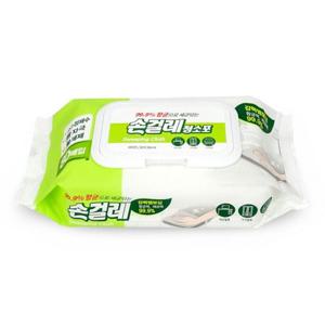 항균 손걸레 청소포 80매 캡형 살균 주방·바닥 다목적 물티슈 대용량
