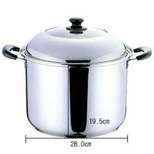 키친플라워 곰솥 냄비 인덕션 찜냄비 찜기 들통 28cm (W9A0CE8)