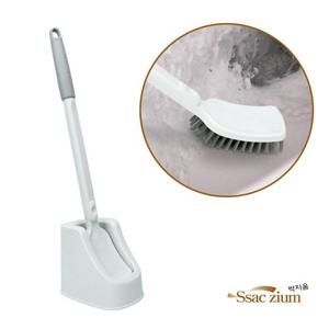 원룸청소템 사각 욕실청소도구 변기솔 거치대세트 집청소도구