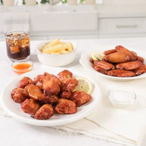 [즐겁닭]훈제치킨(윙) 200g x 2팩 + 훈제치킨(봉) 200g x 2팩