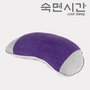 숙면시간 메밀베개 반달베개