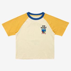 뉴발란스 키즈 일러스트 포인트 반팔 셋업 B1 NK9YF2604U 30 50