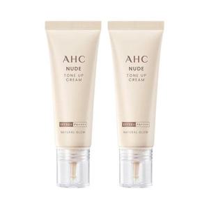 [AHC]AHC 누드 톤업크림 내추럴 글로우 40ml x2 (25년 11월까지) /비비크림/주름케어/자외선차단