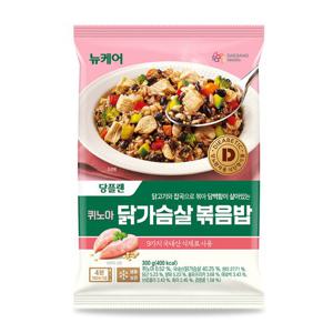 [대상웰라이프] 뉴케어  당플랜 퀴노아  닭가슴살 볶음밥 300g, 6개 /맛있어서 인기 많은 건강볶음밥