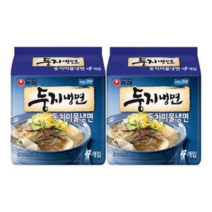 농심 둥지 동치미 물냉면 161g X 8봉