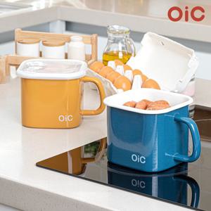[SILVERSTAR] 실버스타 OIC 뚜아 칼라 법랑 인덕션IH 캐니스터 1.5L