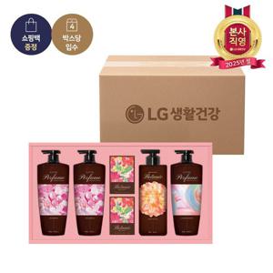 [임박특가]LG생활건강 선물세트 정성담은 샴푸&바디세트 프리미엄 x 4개