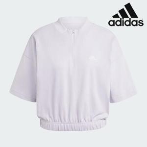 [아디다스]반팔티 /B12- IS4319 / W RES TEE 우먼스 스포츠웨어 리조트 그래픽 크롭 하프 집 티셔츠