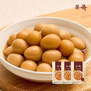 [APP전용] 혜택가 21,370원, 본죽 메추리알장조림 1kg 3팩/꽈리고추 장조림1kg 3팩