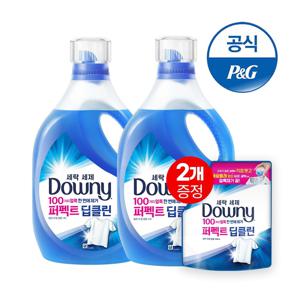 [APP전용]다우니 세탁세제 본품/리필 모음 +200ml 2개[S603*2]