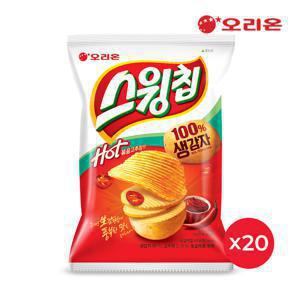 오리온 스윙칩 볶음고추장 60gx20개