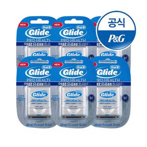 오랄비 글라이드 딥 클린 치실 40m 6개