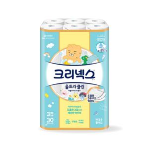 크리넥스 울트라 3겹 카카오프렌즈 화장지 (30M*30롤)