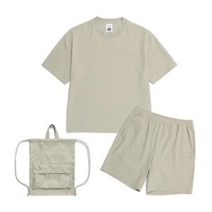 [7.10 단하루 최저가] 우븐 반팔+반바지 2PACK SET N252UPB900