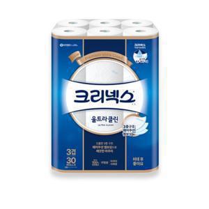 크리넥스 울트라클린 3겹 화장지 (30M*30롤)