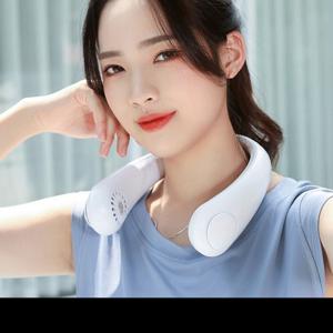 목걸이형 넥밴드선풍기 날개 휴대용 대량구매문의 선풍기 A206 미니 없는 목선풍기 KC
