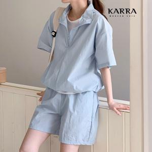 KARRA 아노락하프슬리브티셔츠+팬츠SET_A3F0957